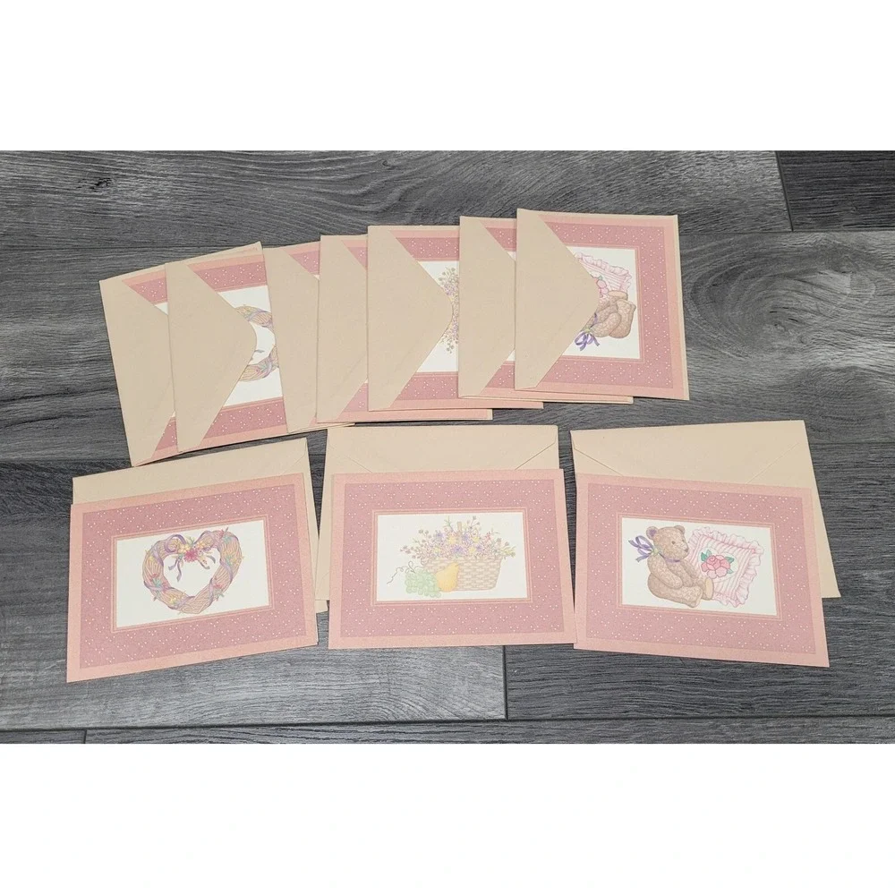 Assortment of Blank Note Cards with Envelopes (Lot of 40)